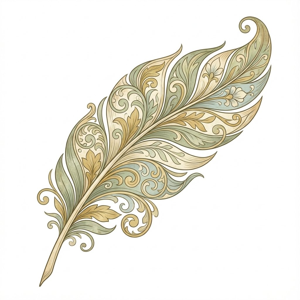 羽（フェザー）のイラスト